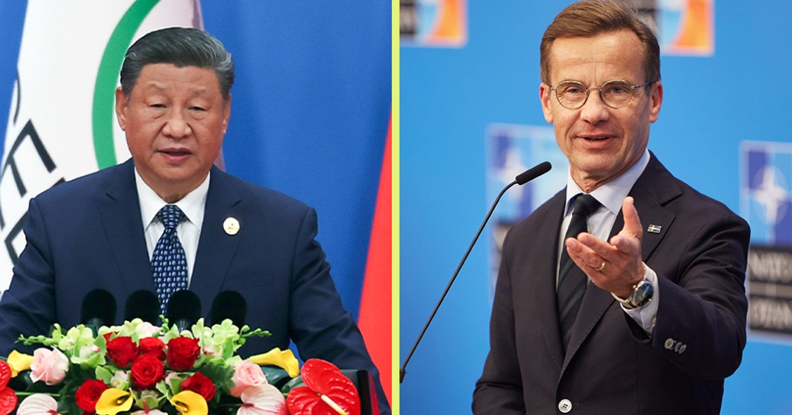 Suécia e China