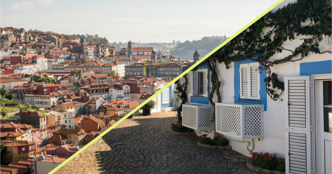 Portugal du sud ou Portugal du nord