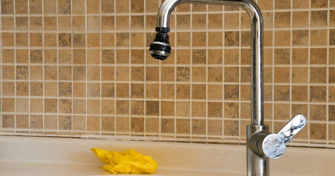 torneira da cozinha