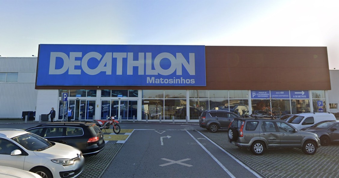 Loja da Decathlon em Matosinhos