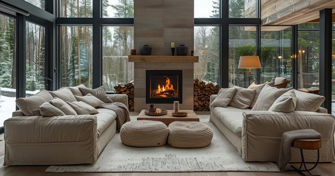 Aquecimento nas casas pré-fabricadas