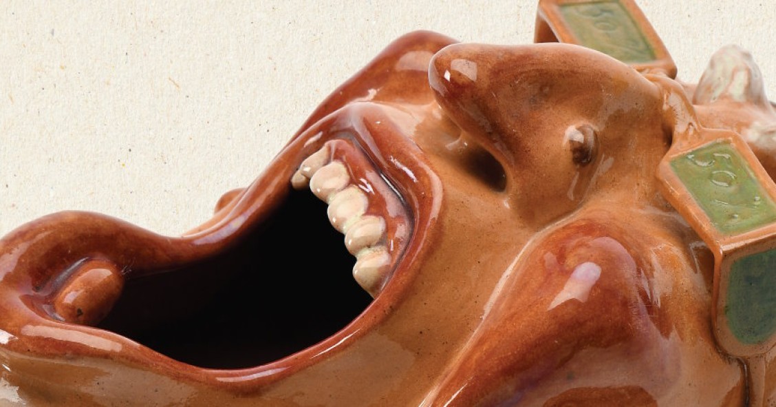 Leilão de peças Bordallo Pinheiro