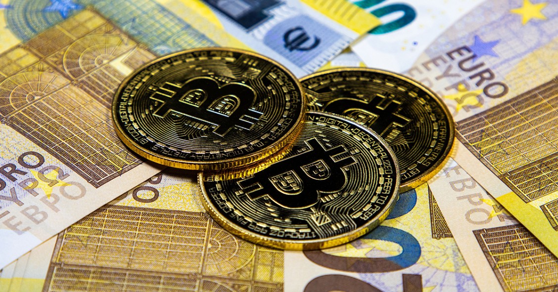 Criptomoedas e euros