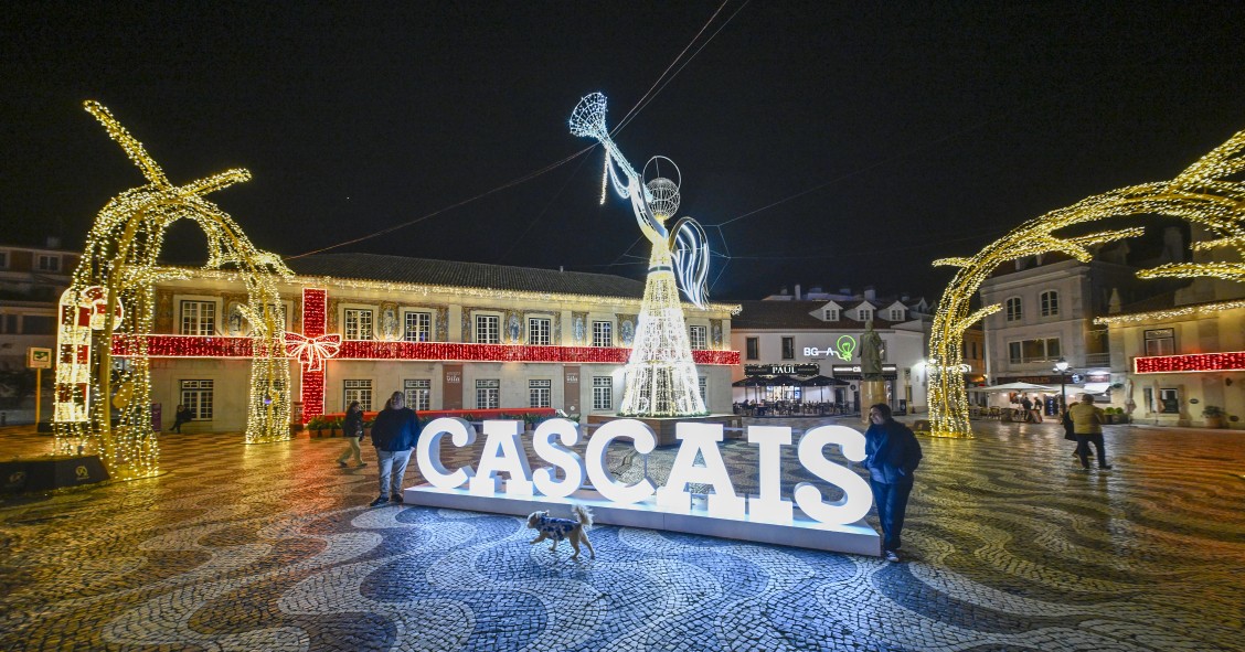 Cascais Christmas lights 2025
