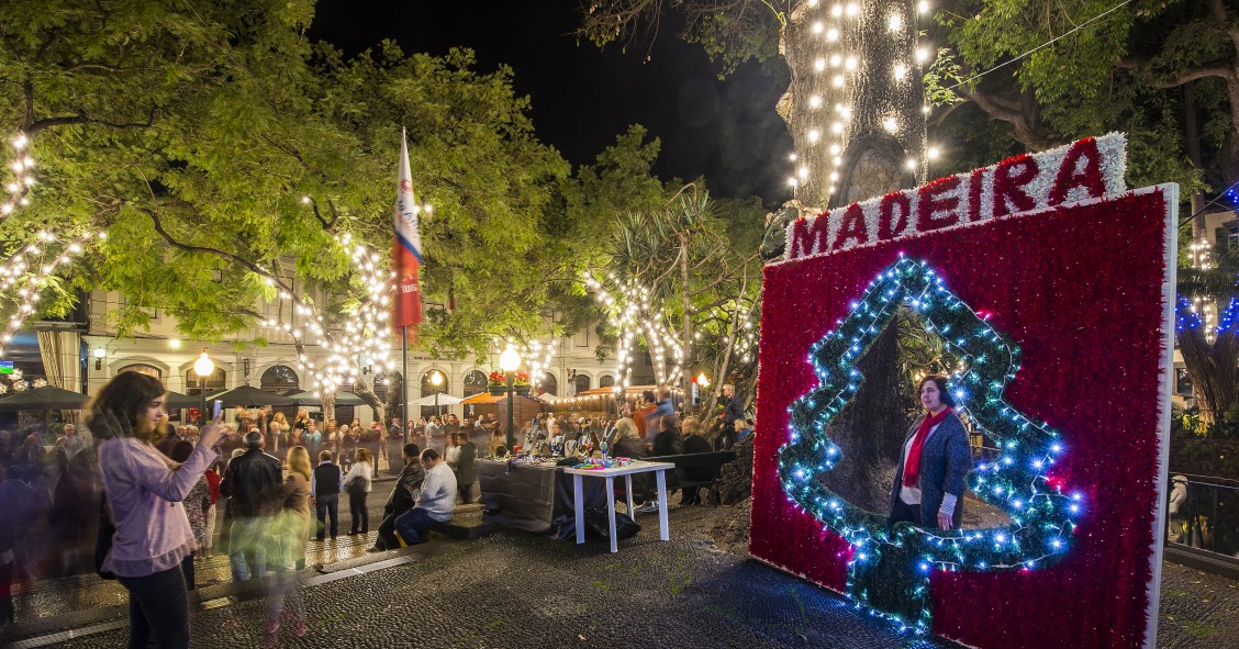 Christmas lights Funchal 2025