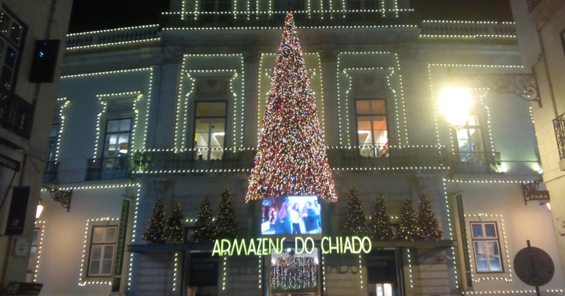 Luzes de Natal em Lisboa