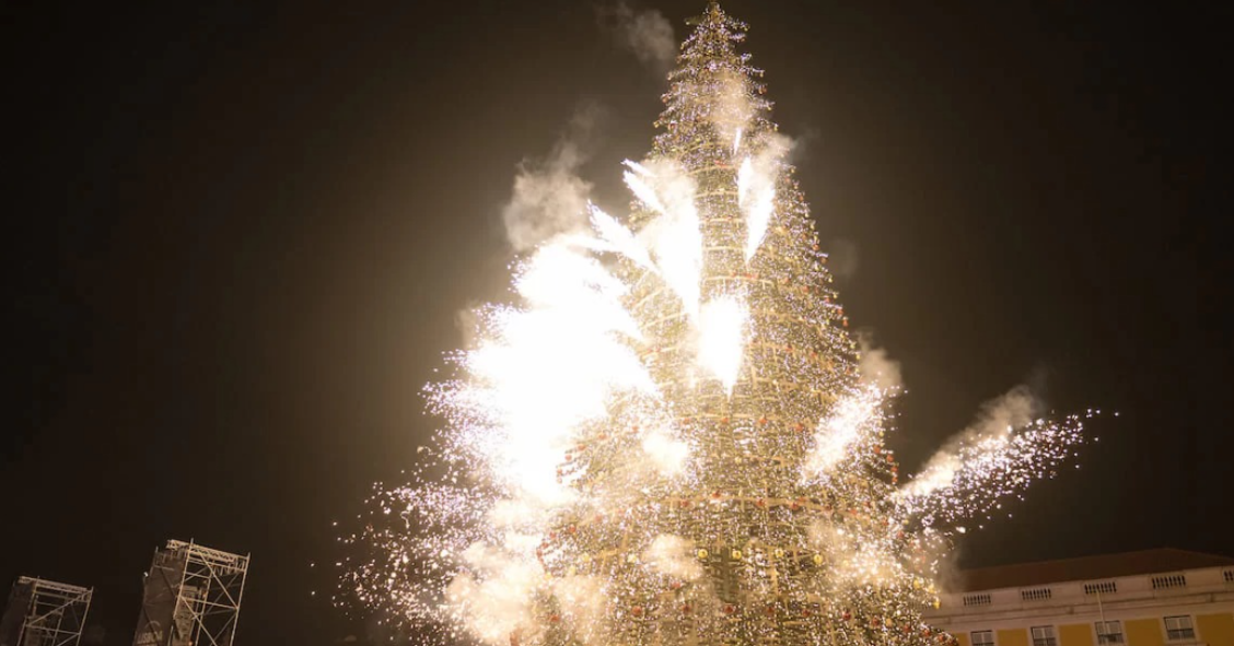 Luzes de Natal em Lisboa