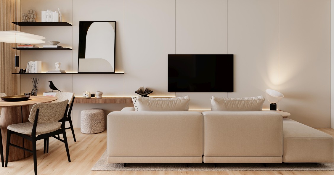 sala de estar moderna