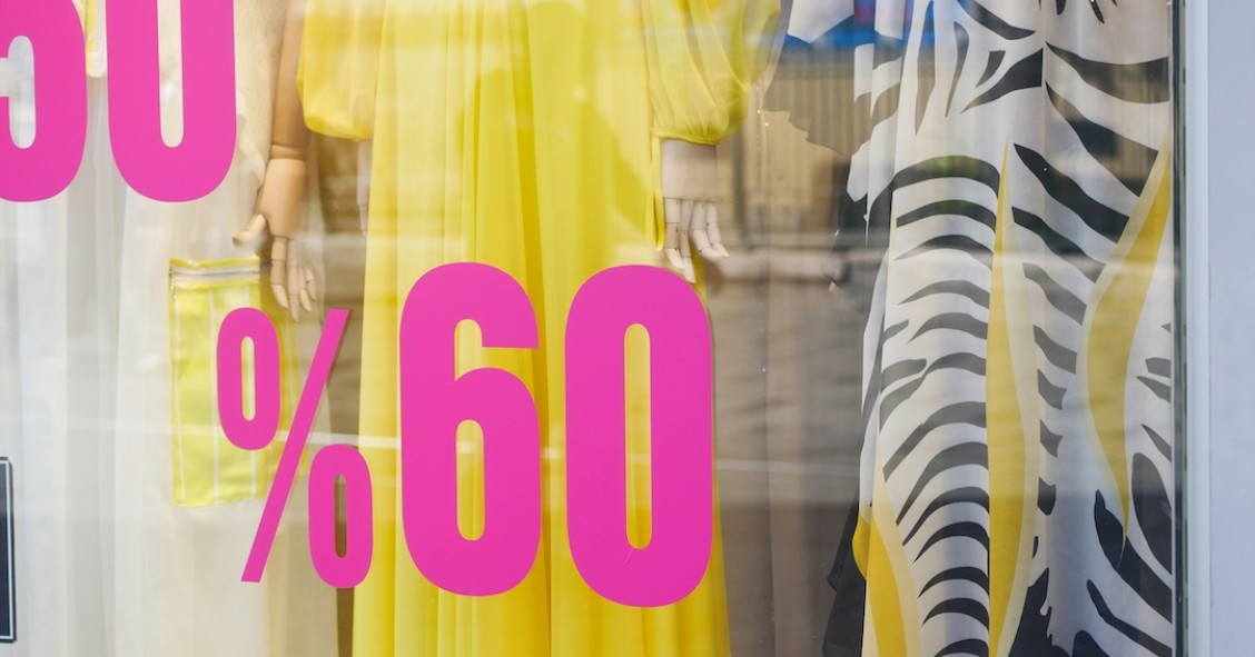 percentagens de desconto