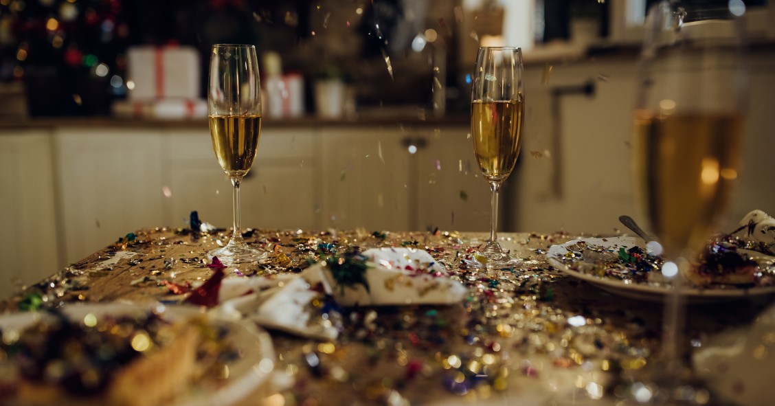 decoração passagem de ano