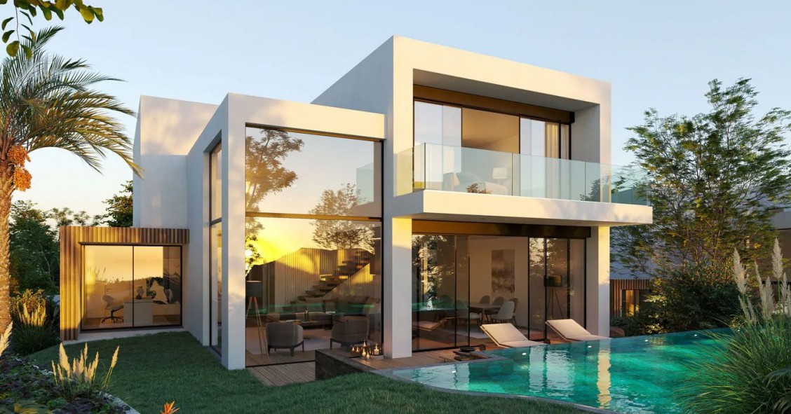 Casas novas de luxo eficientes