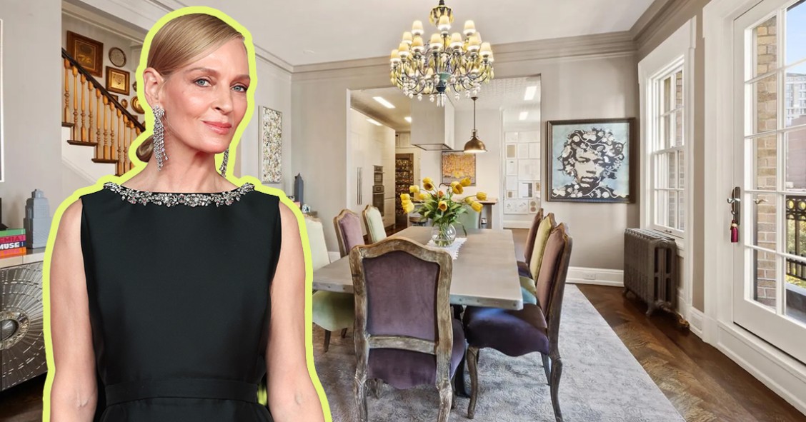 Antigo dúplex de Uma Thurman