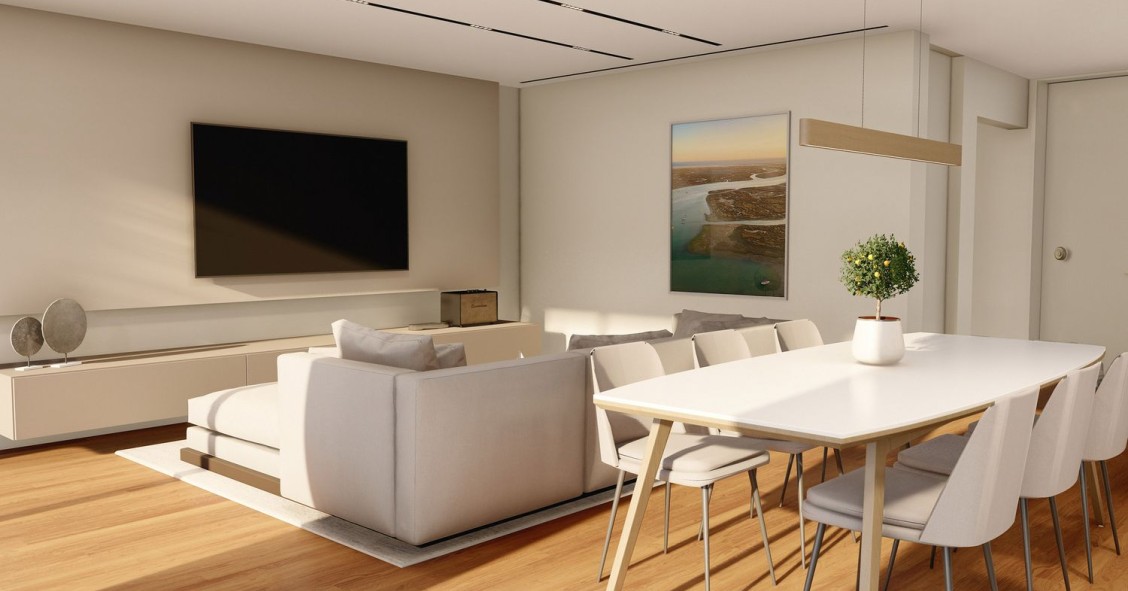 casa com pavimento radiante