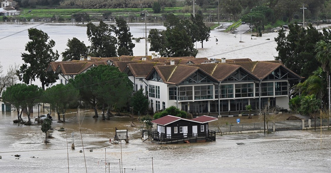 Mau tempo Portugal