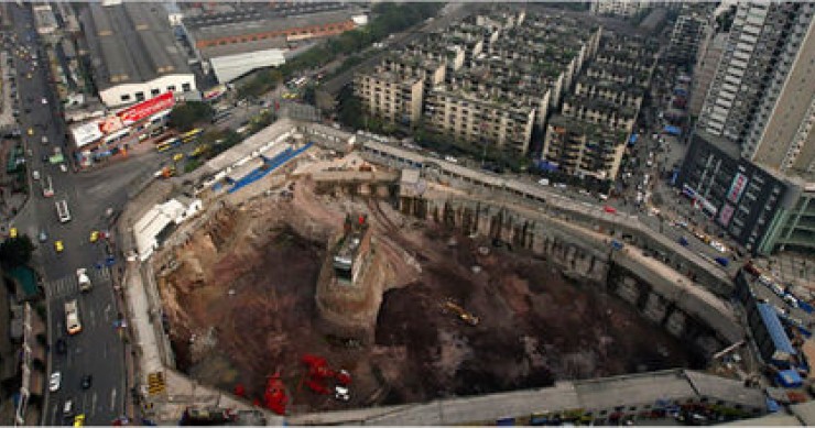 vista panorâmica da casa isolada da senhora ping wu conheça algumas das “casas mais teimosas” do mundo