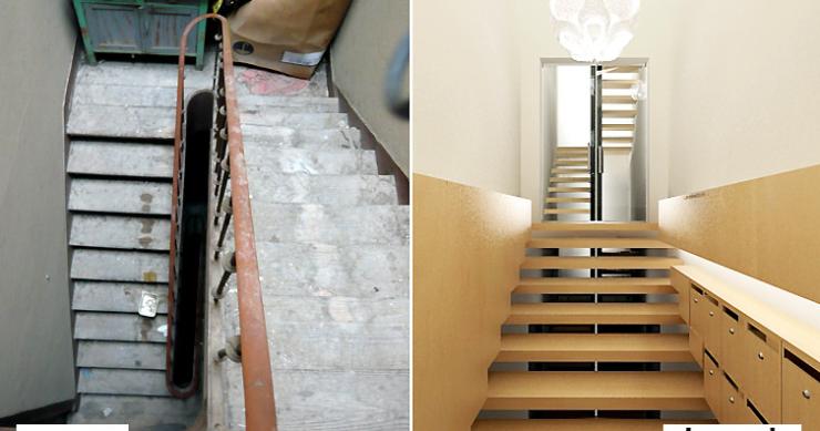 exemplo de uma reabilitação feita pelo ateliê de arquitectura adoc que cuidados ter quando se compra uma casa para reabilitar? (fotos)