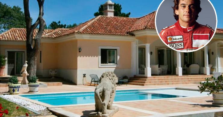 Casa de Ayrton Senna no Algarve à venda por dez milhões