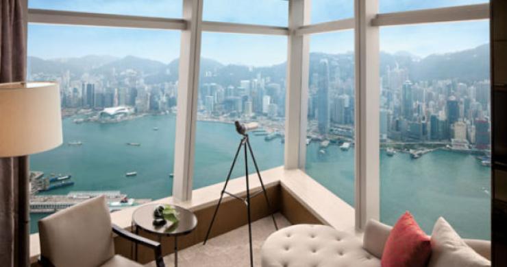 hotel ritz-carlton, quartos de luxo em hong kong a 490 metros de altura (fotos)