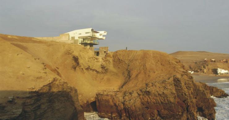 casas de sonho: trampolim do deserto para o mar de lima, no peru (fotos)