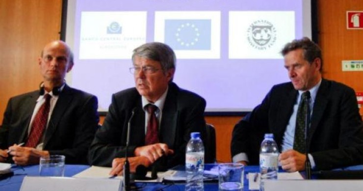 elementos da "troika" que estiveram em portugal a avaliar as contas públicas nacionais reformas estruturais em cima da mesa nas reuniões entre “troika” e governo