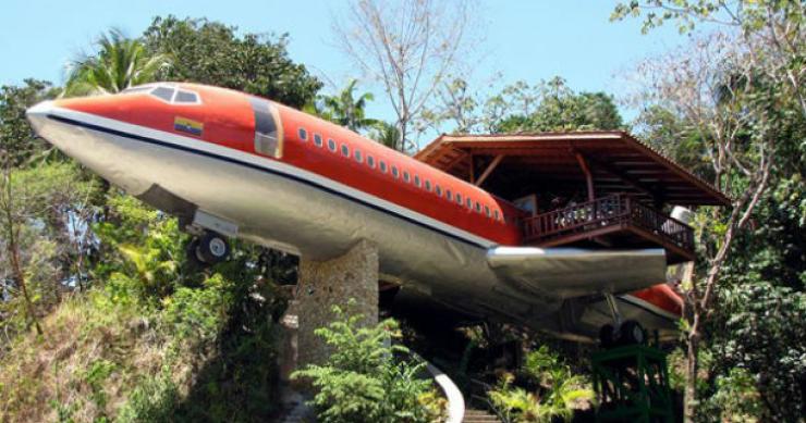 hotel boeing 727: luxo "a bordo" de um avião na costa rica (fotos) 