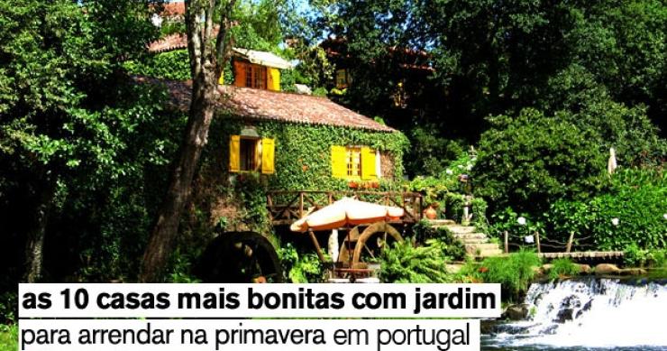 as 10 casas mais bonitas com jardim para arrendar na primavera