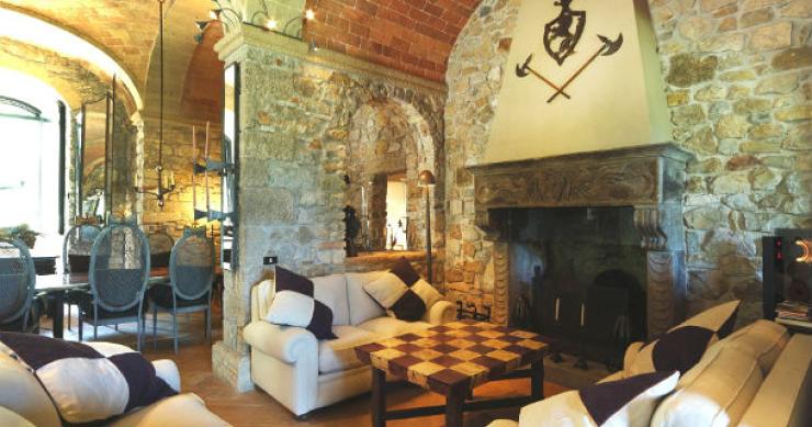 casas de sonho: viver num castelo medieval do século xii na toscana (fotos) 