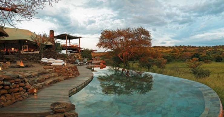 o hotel é constituído por três cabanas de luxo hotel singita grumeti reserves: refúgio de luxo na savana africana (fotos)