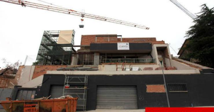 a nova casa de shakira e piqué ainda está em construção (fonte: vanitatis) a nova casa de shakira e piqué em barcelona (fotos)