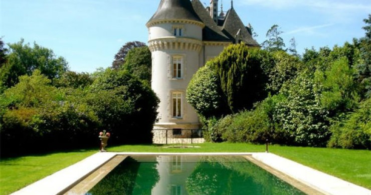 a casa, que está localizada na cidade francesa quimper, dispõe de piscina casas de sonho: mansão do século xix numa cidade francesa repleta de arte e história (fotos)