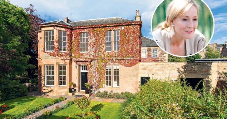 Está à venda a casa onde JK Rowling escreveu Harry Potter (fotos)