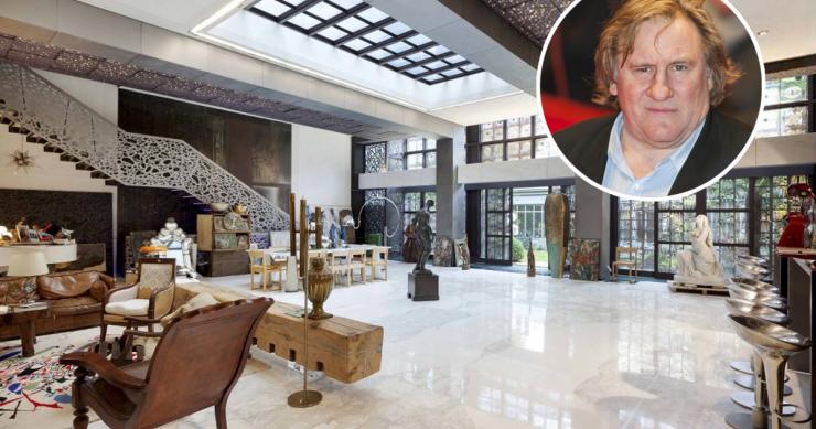 Gérard Depardieu põe à venda palácio de Paris por 50 milhões (fotos)