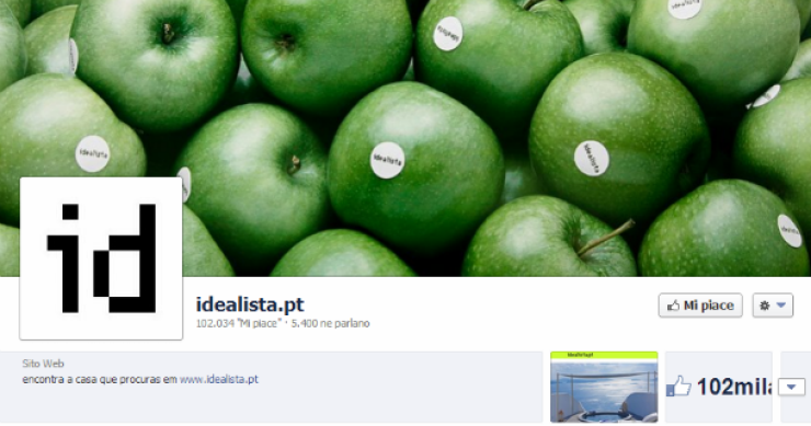 idealista.pt tem mais de 100.000 amigos no facebook 
