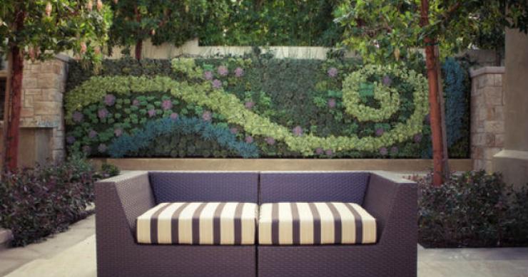 ideias para decorar jardins verticais caseiros (fotos) 