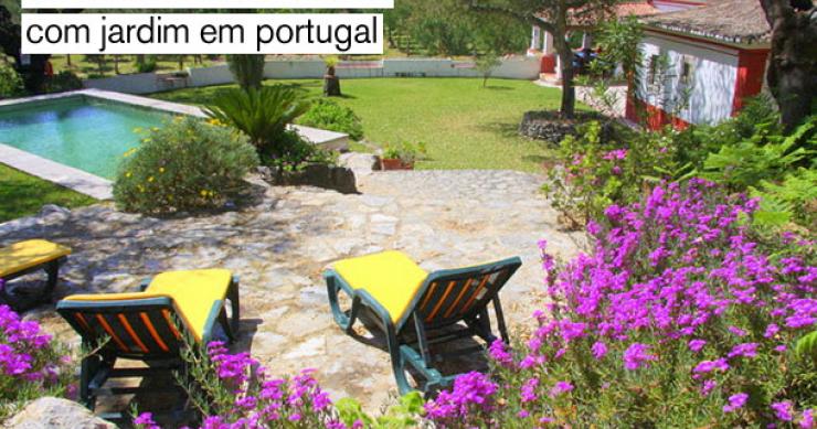 as 12 melhores casas com jardim em portugal (fotos)