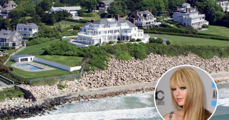 Casas de famosos: Taylor Swift compra mansão em Rhode Island com desconto de 30% (fotos)