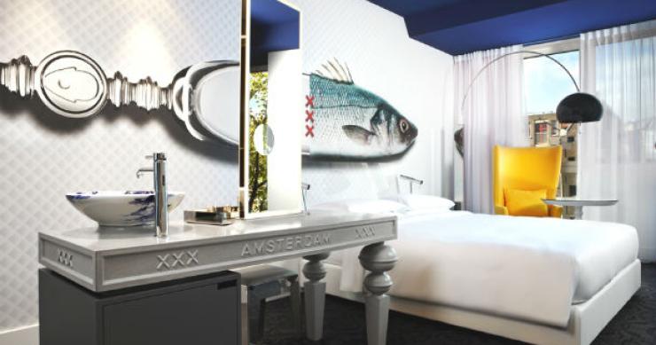 o hotel está localizado no criativo bairro de jordaan, em amesterdão andaz amsterdam prinsengracht: o requinte de dormir no centro de amesterdão (fotos)