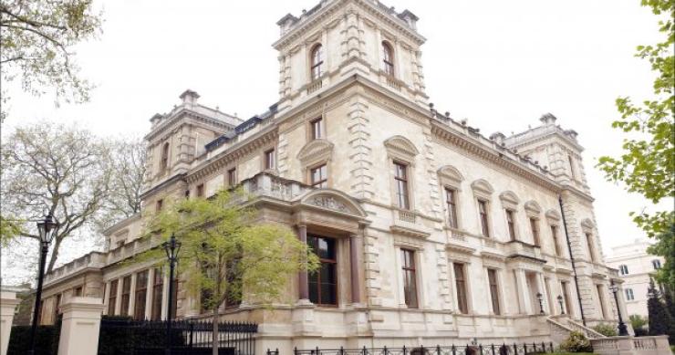 casa de luxo em kensington, propiedade de ecclestone os bairros dos milionários em londres