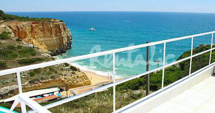 casas de fim-de-semana: vista para o mar e para a falésia no algarve (fotos)