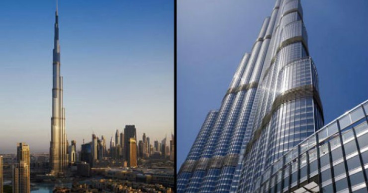 A Torre Burj Khalifa foi eleita melhor edifício do ano e do Médio Oriente e África em 2010. (Foto: TSF) Os melhores arranha-céus do mundo são..