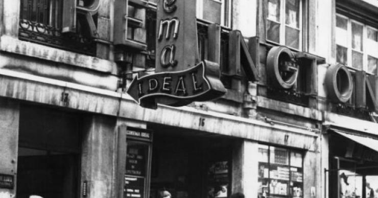 O Cinema Ideal na versão original (Foto: Arquivo Fotográfico Municipal de Lisboa) Cinema Ideal, o mais antigo de Lisboa, será renovado e abre ao público na primavera