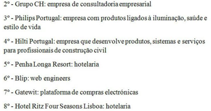 Fonte: idealista News Radiografia do dia: As 10 melhores empresas para trabalhar, segundo a Exame