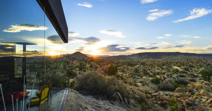 Casas de sonho: Um refrescante oásis de luxo em pleno deserto californiano (fotos)