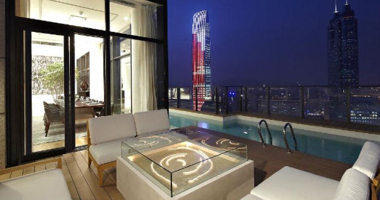 Casas de sonho: Viver nas alturas de uma penthouse na China (fotos) 