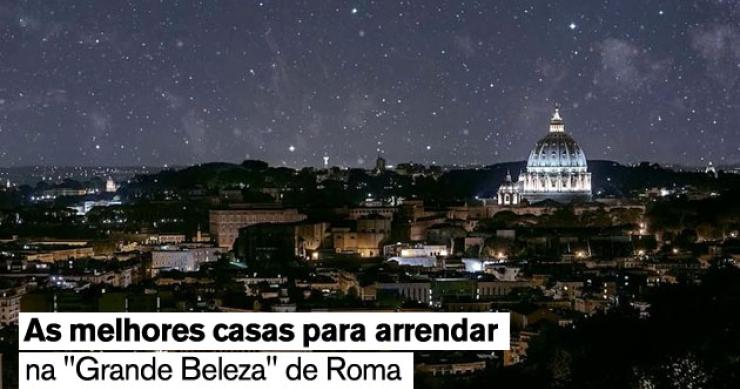 As melhores casas para arrendar na "Grande Beleza" de Roma (fotos) 