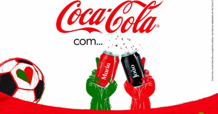 40 milhões de latas de Coca-Cola personalizadas em Portugal