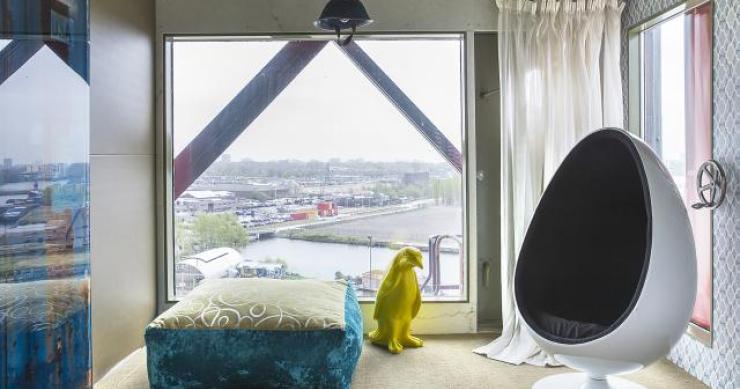 Hotel Faralda Crane: Dormir numa grua em Amesterdão (fotos)