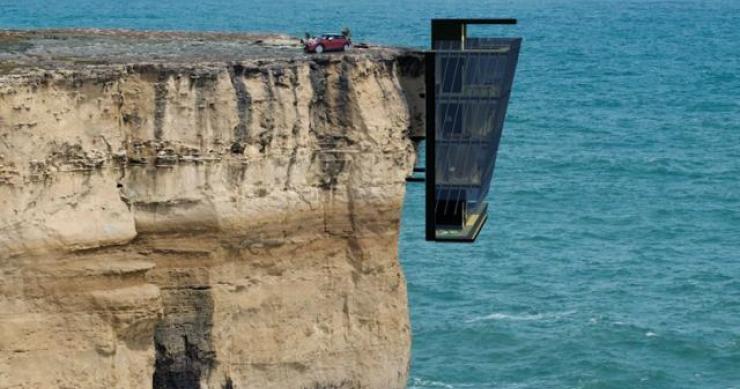Casas de sonho: Viver “pendurado” num penhasco e com vista para o mar na Austrália (fotos)