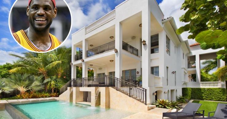 LeBron James da NBA vende casa de Miami por 13,4 milhões de euros (fotos)