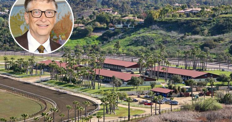 Bill Gates compra rancho de cavalos com hipódromo incluído (fotos)